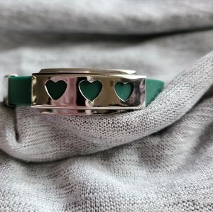 Silicone & Stainless Steel Bracelet